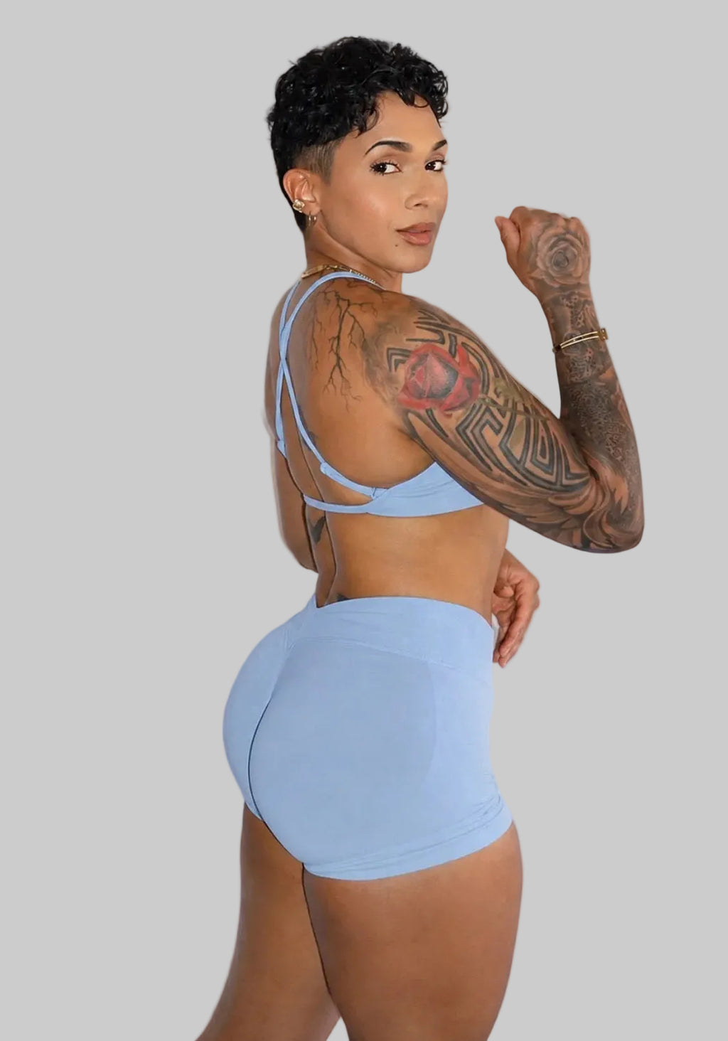 Motion Sets Blue (Top + Short)